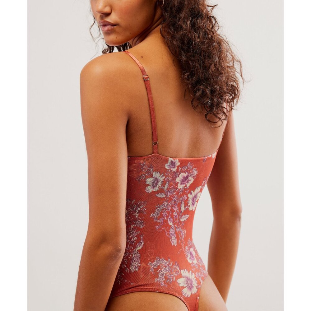 NWT! Free People Floral Bodysuit | Large - Picture 3 of 4